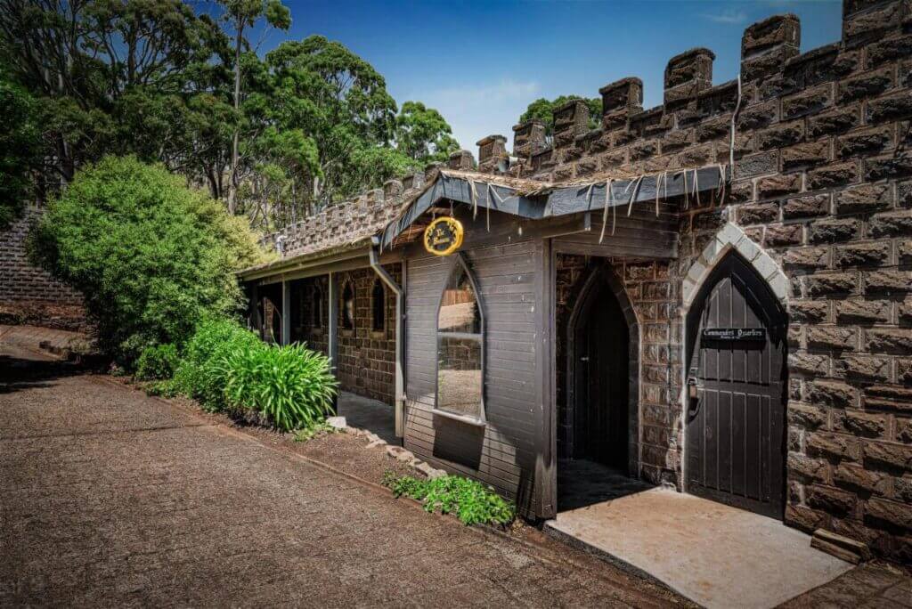 A photo of the one of the lodgings available within the castle